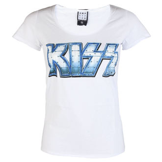 tričko dámské KISS - METAL DISTRESSED - AMPLIFIED, AMPLIFIED, Kiss