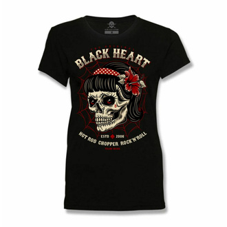 tričko dámské BLACK HEART - SARINA - BLACK - 9568