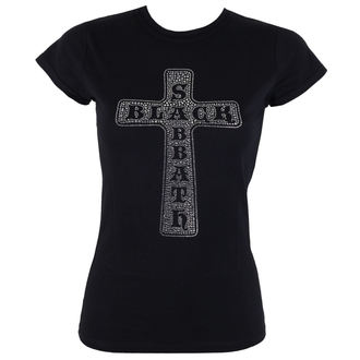 tričko dámské Black Sabbath - Cross - ROCK OFF, ROCK OFF, Black Sabbath