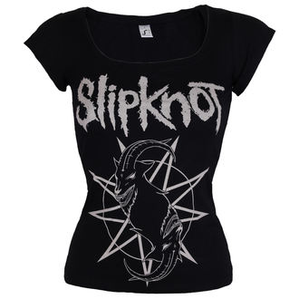 tričko dámské Slipknot - Goat Star Logo - ROCK OFF, ROCK OFF, Slipknot