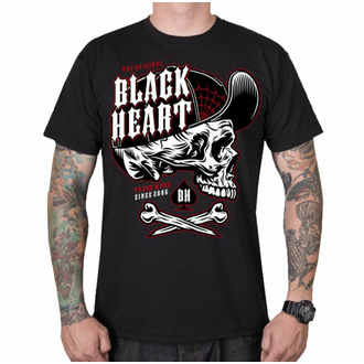 tričko pánské BLACK HEART - SPEEDY - BLACK, BLACK HEART