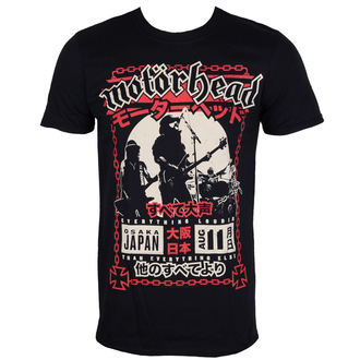 tričko pánské Motörhead - Loud in Osaka - Black - ROCK OFF - MHEADTEE41MB