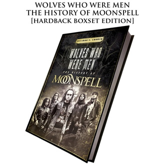 kniha (dárkový set) Wolves Who Were Men - The History Of Moonspell - boxset, CULT NEVER DIE, Moonspell