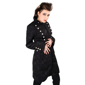 kabát dámský Aderlass - Ladys Corsair Coat Brocade Black, ADERLASS