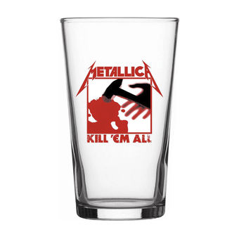 sklenice Metallica - Kill Em All - RAZAMATAZ - BG028