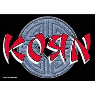 vlajka Korn - Ball Logo, HEART ROCK, Korn