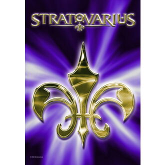 vlajka Stratovarious - Purple Coronalily, HEART ROCK, Stratovarius