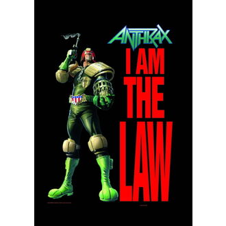vlajka Anthrax - Judge Dredd 1, HEART ROCK, Anthrax