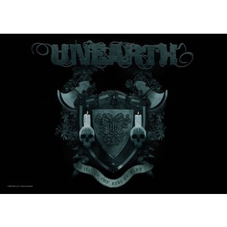 vlajka Unearth - Album Cover, HEART ROCK, Unearth