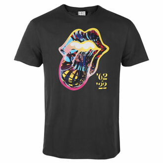 tričko pánské THE ROLLING STONES - SIXTY TONGUE - CHARCOAL - AMPLIFIED, AMPLIFIED, Rolling Stones