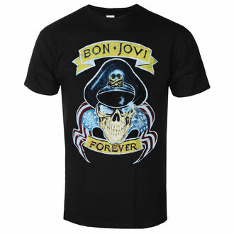 tričko pánské Bon Jovi - Forever - BLACK - ROCK OFF, ROCK OFF, Bon Jovi