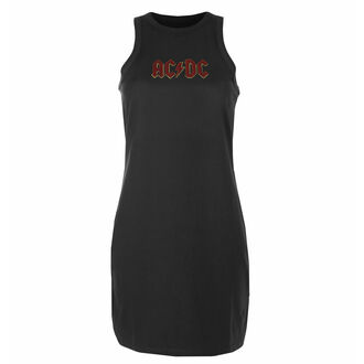 šaty dámské AC/DC - LOGO FITTED - CHARCOAL - AMPLIFIED, AMPLIFIED, AC-DC