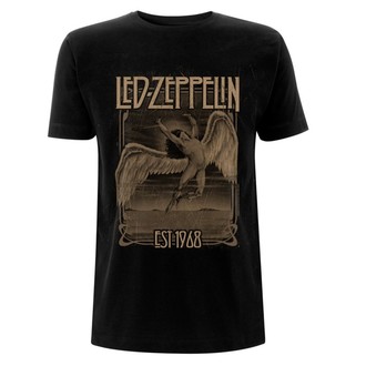 tričko pánské Led Zeppelin - Faded Falling - Black