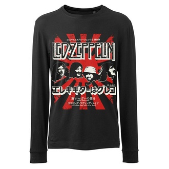 tričko pánské s dlouhým rukávem Led Zeppelin - Japanese - Burst Black, NNM, Led Zeppelin