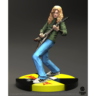 figurka Megadeth - Dave Mustaine - Rock Iconz Statue - KNUCKLEBONZ
