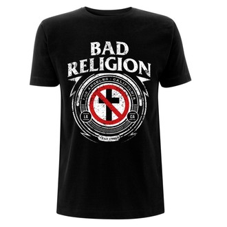tričko pánské Bad Religion - Badge - Black, NNM, Bad Religion