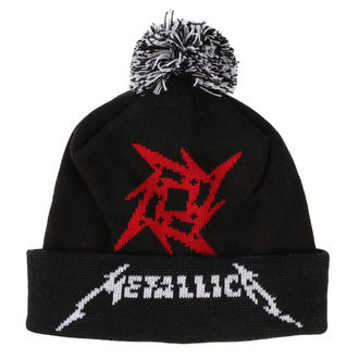 kulich Metallica - Glitch Star Logo - Black Woven Bobble, NNM, Metallica