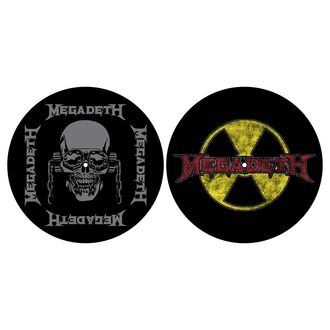 podložka na gramofon (set 2ks) MEGADETH - RADIOACTIVE - RAZAMATAZ, RAZAMATAZ, Megadeth