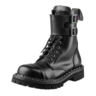 boty STEADY´S - 10 dírkové - Black, STEADY´S