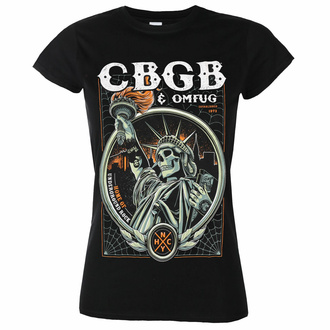 tričko dámské CBGB - Liberty - ROCK OFF, ROCK OFF, CBGB