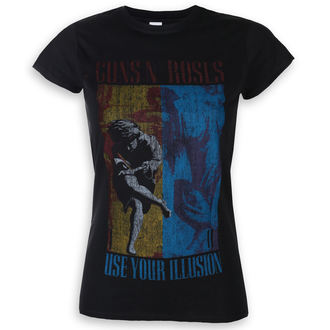 tričko dámské Guns N' Roses - Use Your Illusion - ROCK OFF - GNRTS51LB