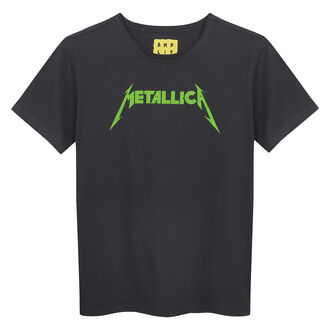 tričko dětské Metallica - Logo - Charcoal- AMPLIFIED - ZAV866MHC