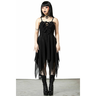 šaty dámské KILLSTAR - Anshee Lace-Up - Black, KILLSTAR