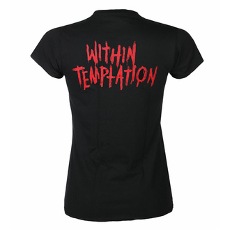 tričko dámské Within Temptation - Purge Outline - Red Face - ROCK OFF, ROCK OFF, Within Temptation