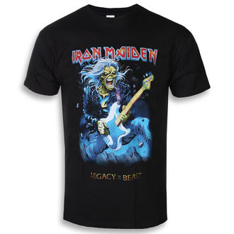 tričko pánské Iron Maiden - Eddie On Bass - ROCK OFF, ROCK OFF, Iron Maiden