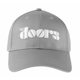 kšiltovka The Doors - Logo GREY - ROCK OFF, ROCK OFF, Doors