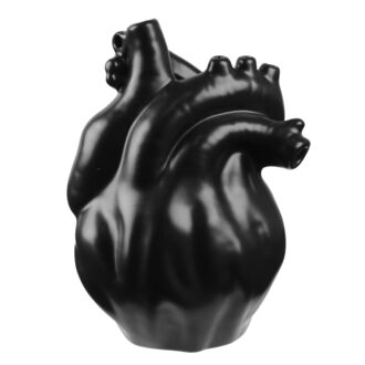 váza (dekorace) KILLSTAR - Black Heart - Black, KILLSTAR