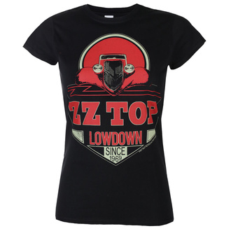 tričko dámské ZZ-Top - Lowdown Since 1969 - Black - HYBRIS, HYBRIS, ZZ-Top