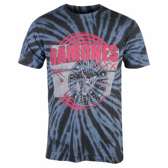 tričko pánské Ramones - Punk Patch - BLUE - ROCK OFF - RATS61MDD