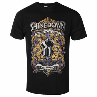 tričko pánské Shinedown - Ornamental Scissors - Black - ROCK OFF - SHTS02MB