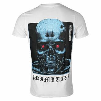 tričko pánské PRIMITIVE x Terminator - Machine - white, PRIMITIVE, Terminator