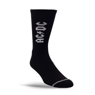 ponožky PERRI´S SOCK - AC/DC - LIGHTINING STRIKES - BLACK - ACA301-001