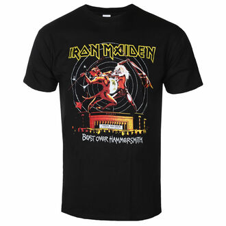 tričko pánské Iron Maiden - Beast Over Hammersmith E&D Tonal - Black - ROCK OFF, ROCK OFF, Iron Maiden