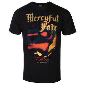 tričko pánské Mercyful Fate - Melissa 40th Anniversary Cover - Black, NNM, Mercyful Fate