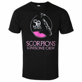 tričko pánské Scorpions - Lonesome Crow 50 Years - Black, NNM, Scorpions