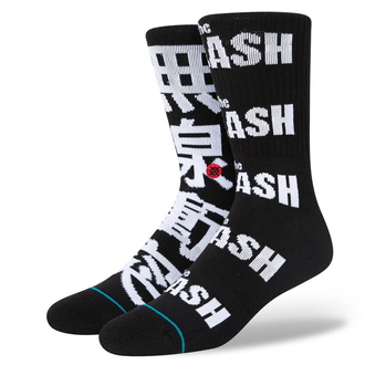 ponožky THE CLASH - RADIO CLASH - Black - STANCE - A556D21RAD-BLK