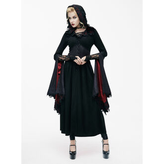 šaty dámské DEVIL FASHION - Storm Maiden Gothic Trench Coat, DEVIL FASHION