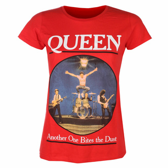 tričko dámské Queen - Another One Bites The Dust RED - ROCK OFF, ROCK OFF, Queen