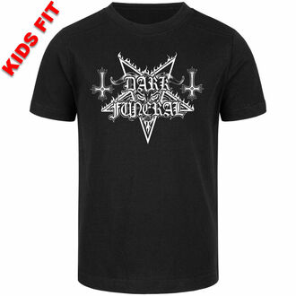 tričko dětské Dark Funeral - (Logo) - black - white - METAL-KIDS, METAL-KIDS, Dark Funeral