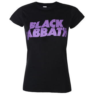 tričko dámské Black Sabbath - Wavy Logo - ROCK OFF - BSTSP04LB