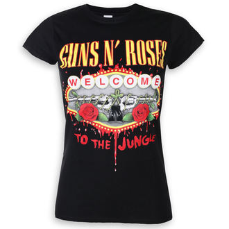 tričko dámské Guns N' Roses - Welcome To The Jungle - ROCK OFF, ROCK OFF, Guns N' Roses