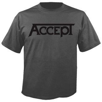 tričko pánské ACCEPT - Logo GREY - NUCLEAR BLAST, NUCLEAR BLAST, Accept