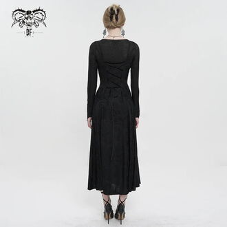 šaty dámské DEVIL FASHION - Elegant Gothic, DEVIL FASHION