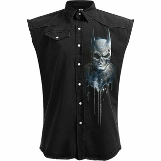 košile pánská bez rukávů (vesta) SPIRAL - Batman - NOCTURNAL - Black, SPIRAL, Batman