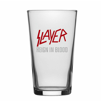 sklenice SLAYER - REIGN IN BLOOD - RAZAMATAZ, RAZAMATAZ, Slayer