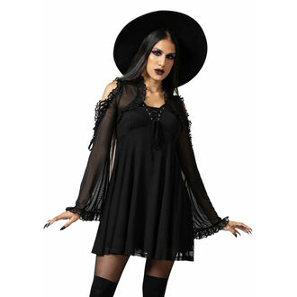 šaty dámské KILLSTAR - Haunted Maiden - Black - KSRA005779